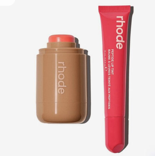 2pc Rhode Blush & Lip gloss set
