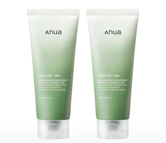 Anua Heartleaf Cleansing Foam 2pc